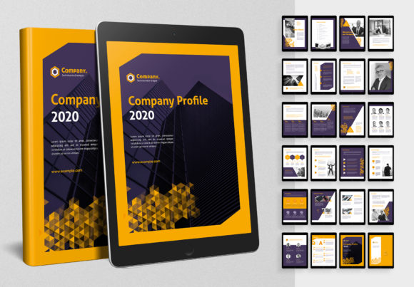 Download Ebook Company Profile Creative Template - Creative Collection