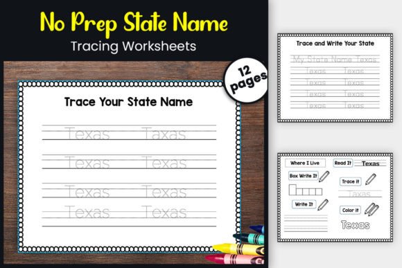 Download State Name Tracing &amp; Geography Activity - Geography Collection