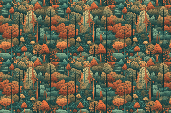 Download Retro Nature Patterns - Vintage Clipart - Vintage Collection