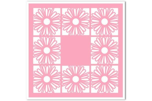 Download Flowers Cut out Square Background Border - Square background Collection