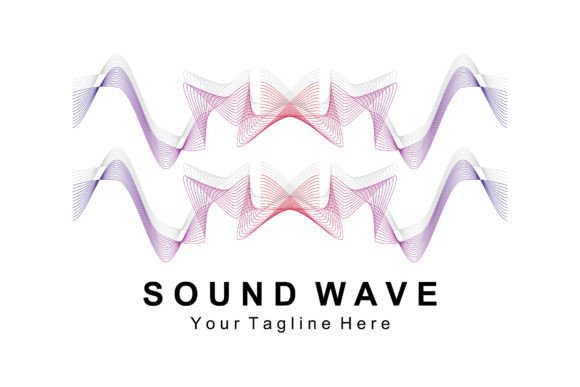 Download Sound Waves Vector Illustration Design - Sound waves Collection