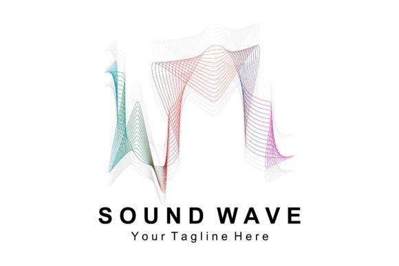 Download Sound Waves Vector Illustration Design - Sound waves Collection