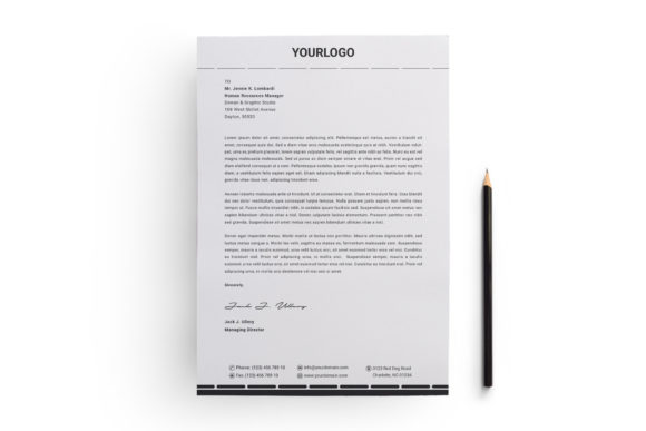 Download Creative Letterhead Design | Print Ready - Creative Collection