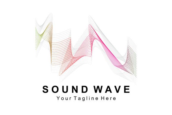 Download Sound Waves Vector Illustration Design - Sound waves Collection