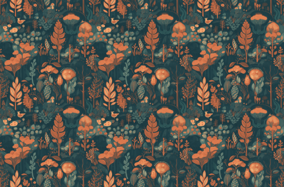 Download Retro Nature Patterns - Vintage Clipart - Vintage Collection