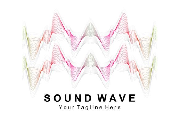 Download Sound Waves Vector Illustration Design - Sound waves Collection